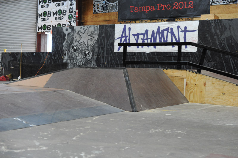 New 2013 Street Course at Skatepark of Tampa